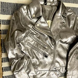 Medium Metallic Short Jacket